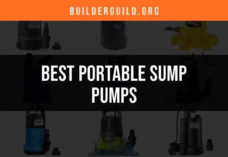 15 Best Portable Sump Pumps for Your Needs